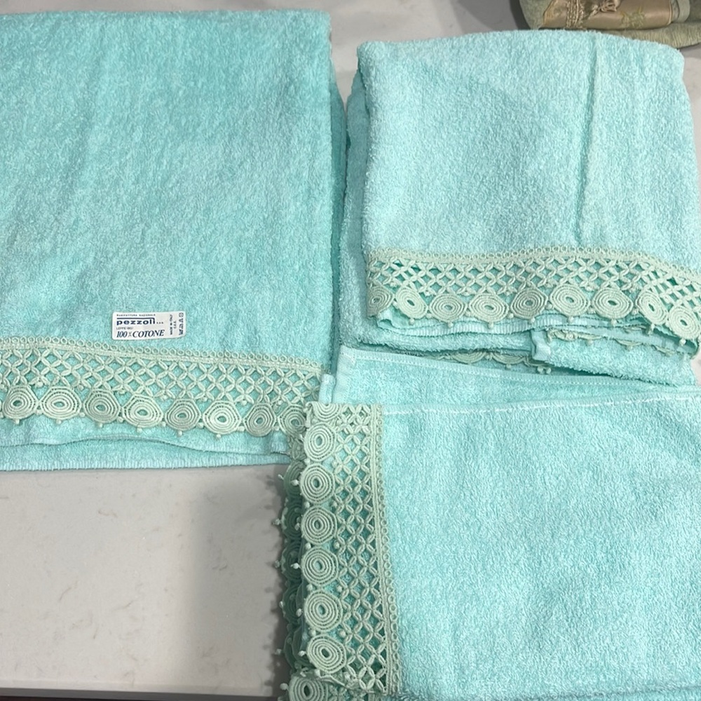 5 piece towel set